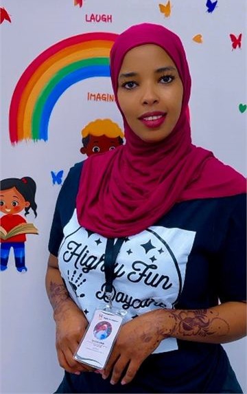 Ms. Saliha, Toddler Room Educator at Highly Fun Daycare